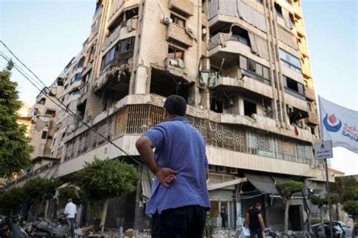 Beirut Residents Survey the Damage