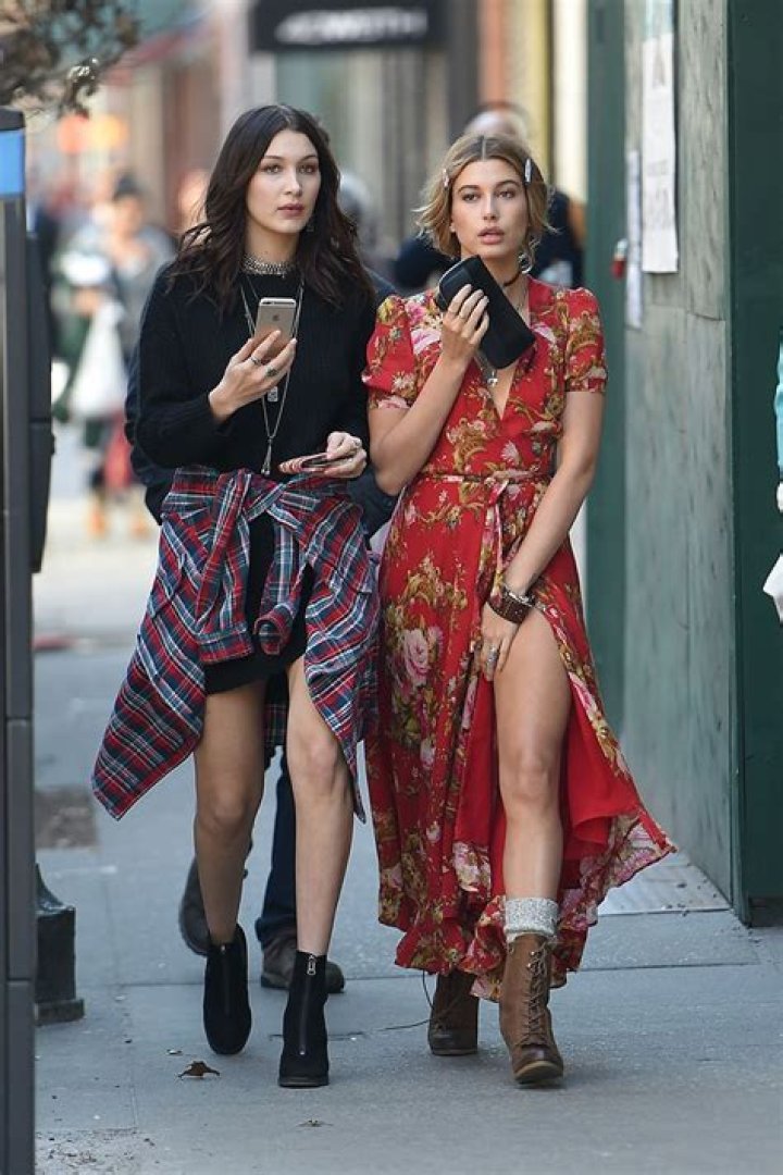 Bella Hadid and Hailey Baldwin out and about, Miami Beach, Florida, USA &ndash; 29 Apr 2018