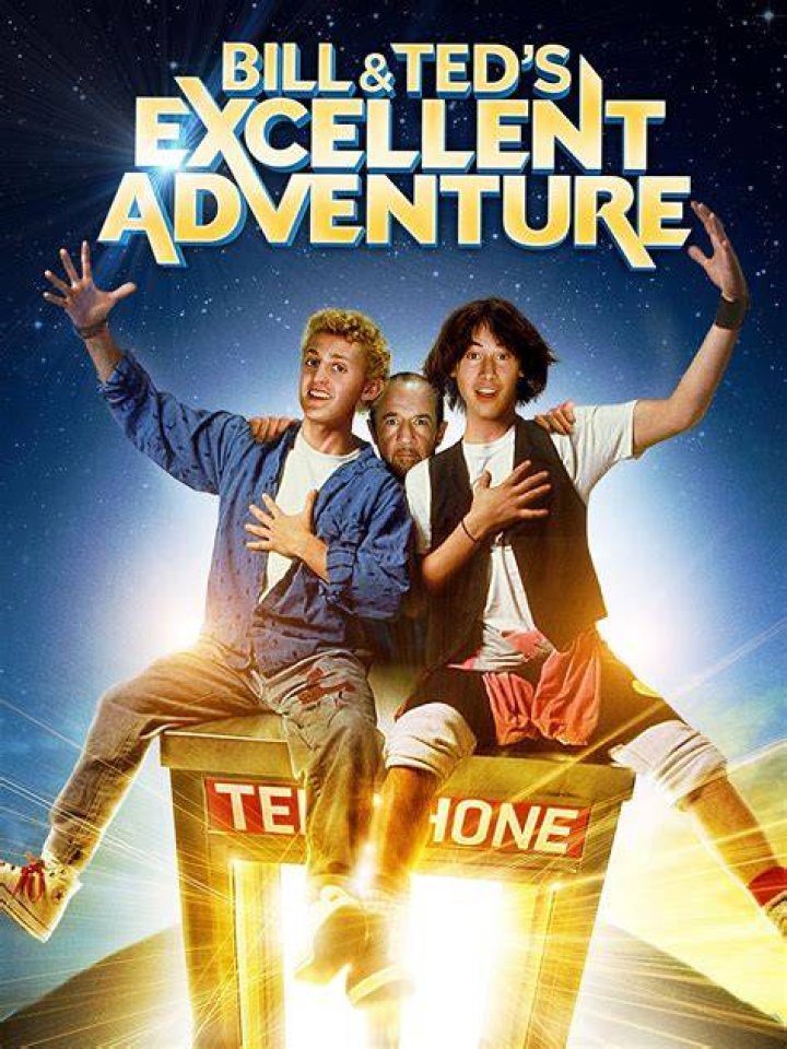 BILL AND TED'S EXCELLENT ADVENTURE, from left: Alex Winter, Keanu Reeves, 1989, &copy; Orion/courtesy Everett Collection