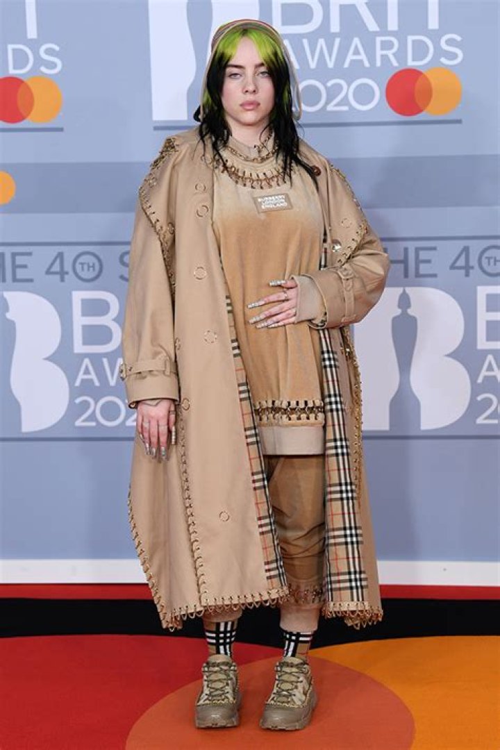 billi eilish brit awards