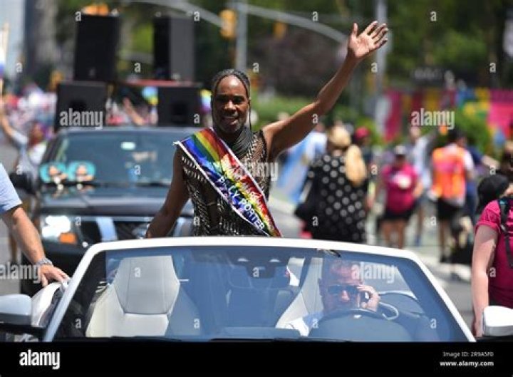 Billy Porter marches in the 2023 New York City Pride March on June 25, 2023 in New York City. NYC Pride March, New York, USA - 25 Jun 2023