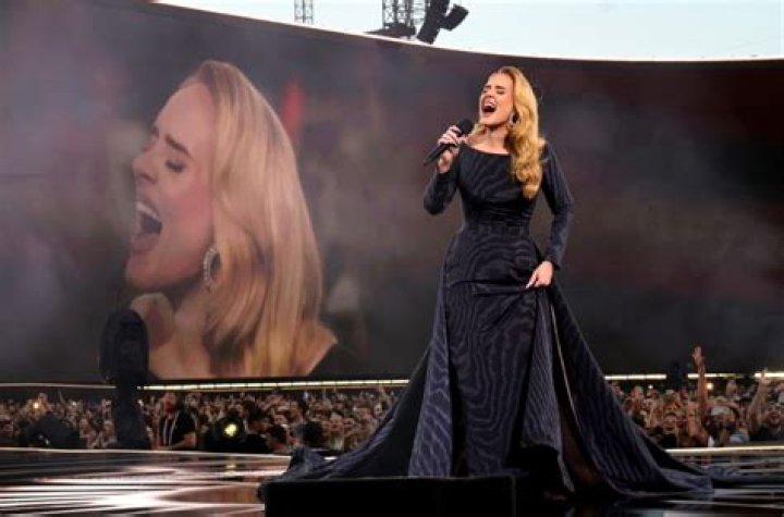 British Singer Adele Performs on the Stage of the Miles Davis Hall During the 42nd Montreux Jazz Festival in Montreux Switzerland 12 July 2008 Switzerland Schweiz Suisse MontreuxSwitzerland Montreux Jazz Festival - Jul 2008