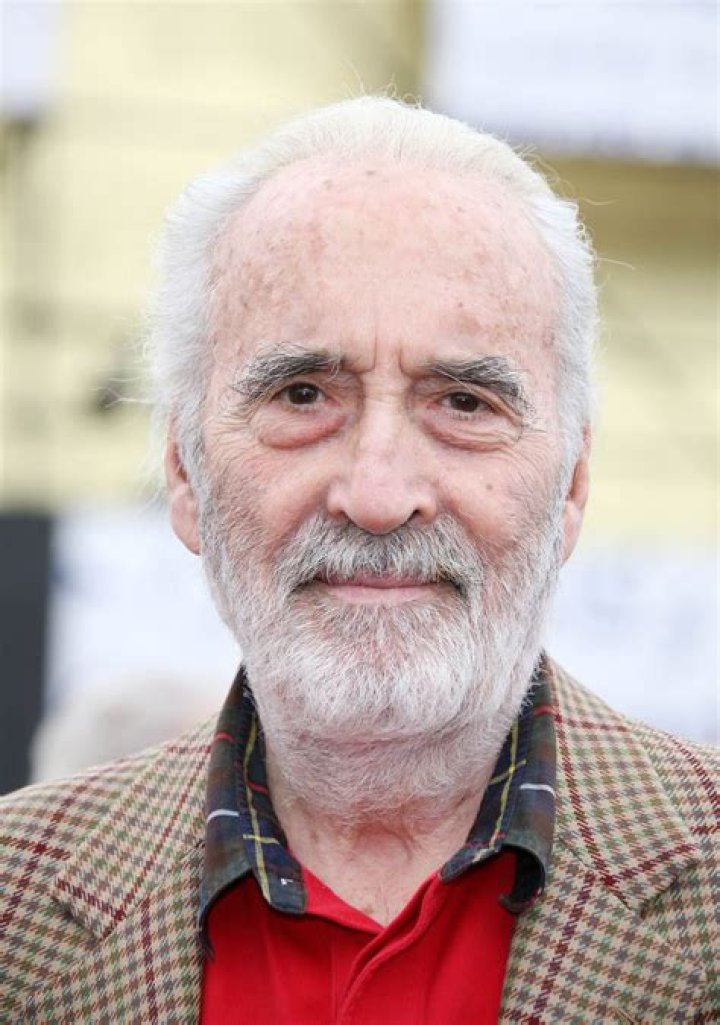 Christopher Lee 82 years