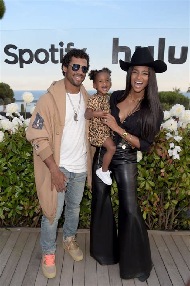 Ciara, Russell Wilson, Sienna Princess Wilson and Future Zahir Wilburn Nickelodeon Kids' Choice Sports Awards, Arrivals, Barker Hanger, Los Angeles, USA - 11 Jul 2019
