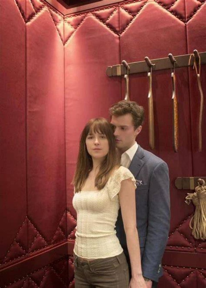 Dakota Johnson In Red Room