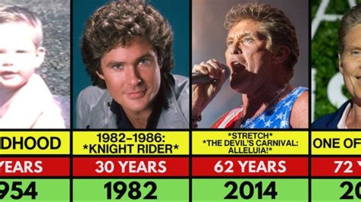 David Hasselhoff 60 years