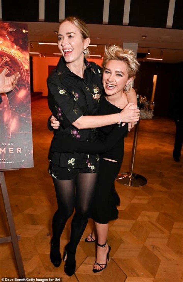 Emily Blunt and Florence Pugh 'Oppenheimer' film photocall, London, UK - 12 Jul 2023