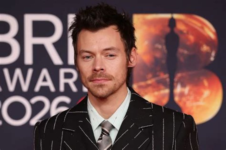 Harry Styles 40th Brit Awards, VIP Arrivals, The O2 Arena, London, UK - 18 Feb 2020