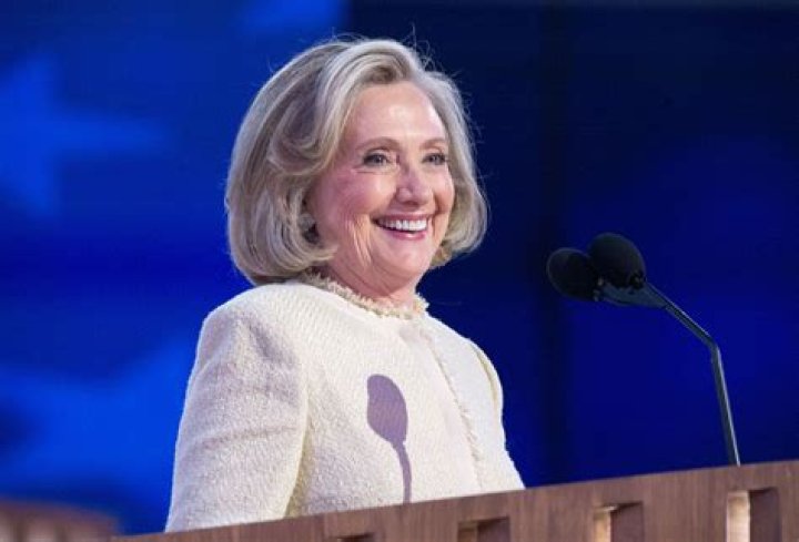 Hillary Clinton At A Clinton Rally In Raleigh, North Carolina