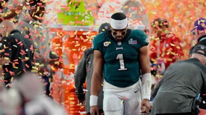 Jalen Hurts On The Sideline