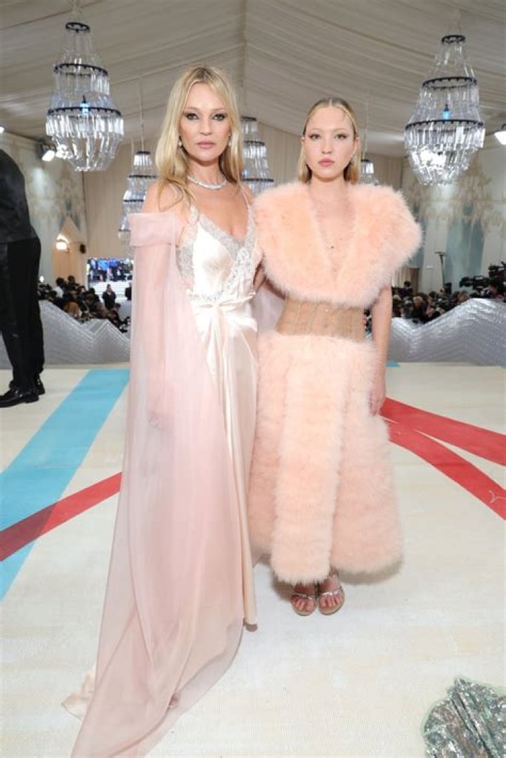 Kate and Lila Moss at Met Gala