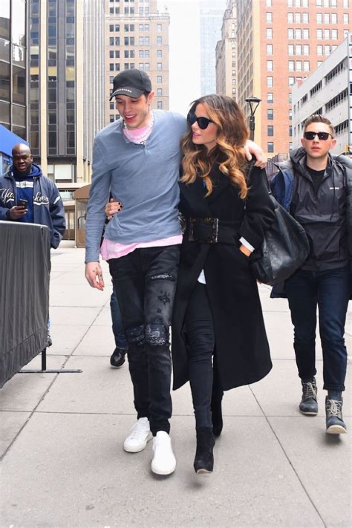 Kate Beckinsale and Pete Davidson Celebrities attend New York Rangers game, New York, USA - 03 Mar 2019