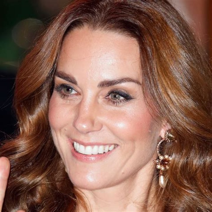Kate In A Wine Red Look