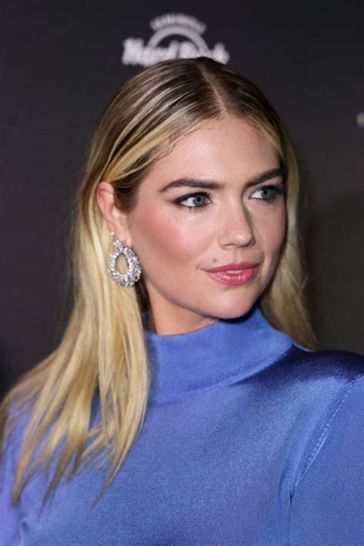 Kate Upton In Blue Lace