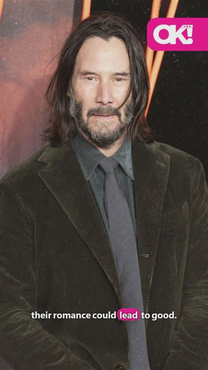 Keanu Reeves and Alexandra Grant
