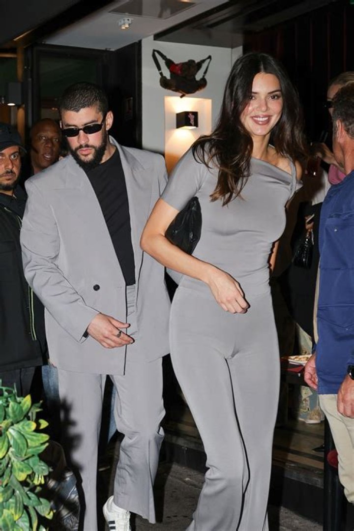 kendall and bad bunny post met gala
