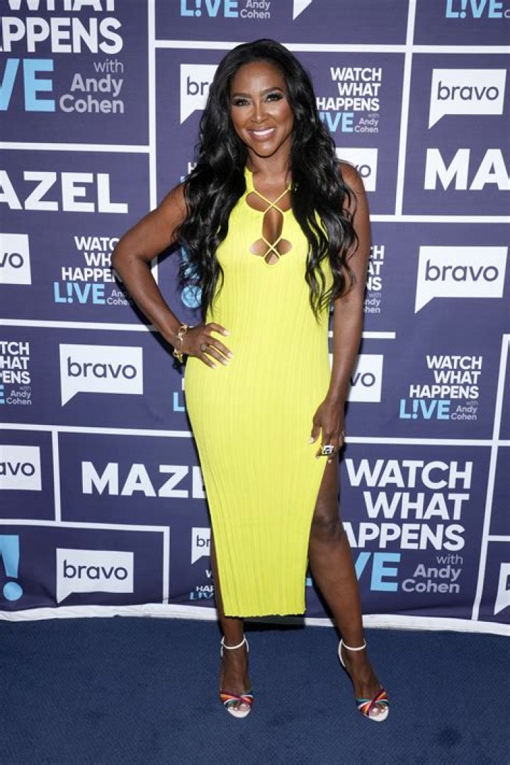 Kenya Moore at &lsquo;Watch What Happens Live&rsquo; with Andy Cohen&rsquo; at BravoCon in New York