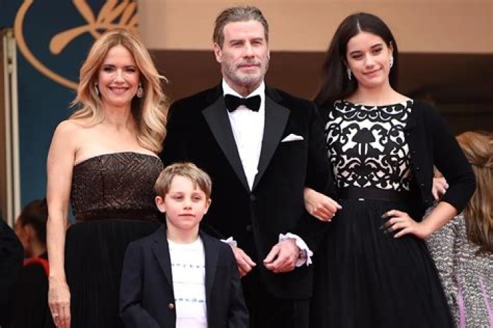 (l-r) Kelly Preston, Benjamin Travolta, John Travolta and Ella Bleu Travolta arrives for the screening of 'Solo: A Star Wars Story' during the 71st annual Cannes Film Festival, in Cannes, France, 15 May 2018. The movie is presented in the Official Competition of the festival which runs from 08 to 19 May. Solo: A Star Wars Story Premiere - 71st Cannes Film Festival, France - 15 May 2018