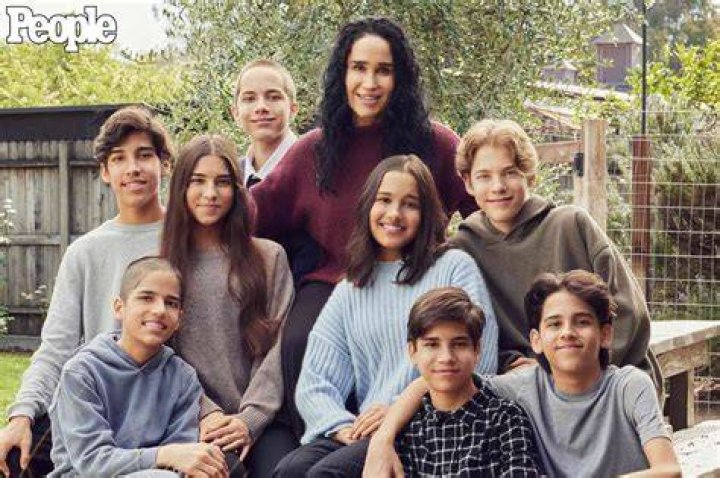 Nadya Suleman and her octuplets.