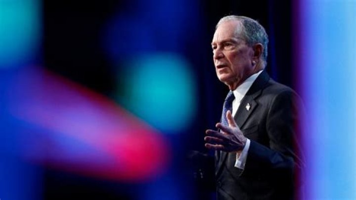 Presidential candidate Michael Bloomberg speaks at a Climate Week event in Monterey, California. Mike Bloomberg, US Presidential Election Campaigning, Monterey, USA - 17 Jan 2020