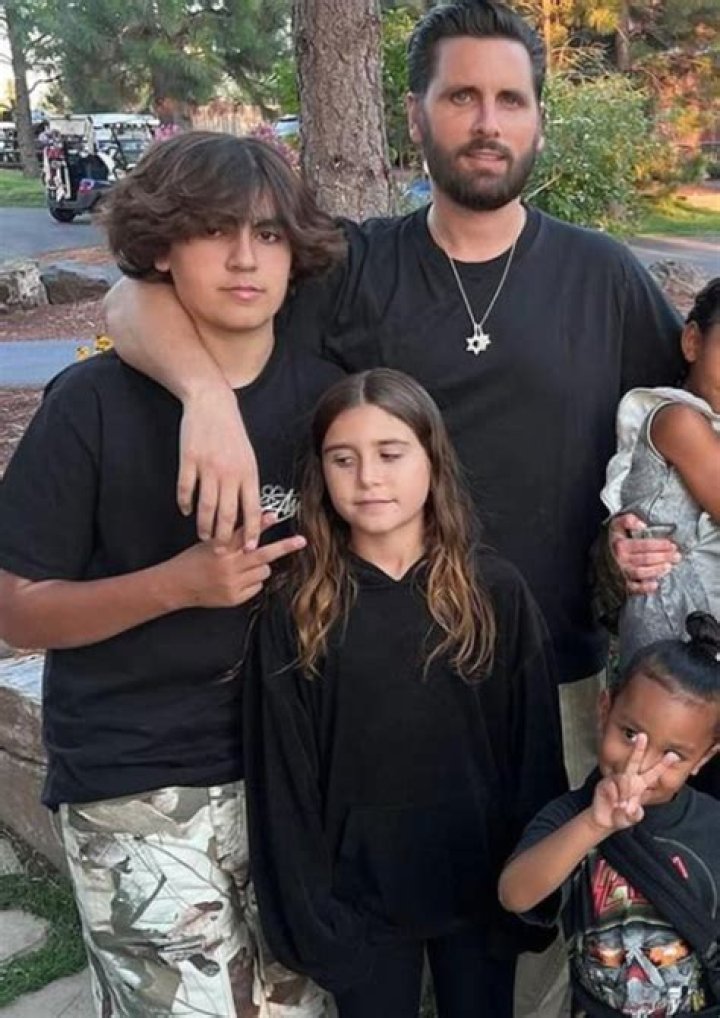 Scott Disick & Kids In Miami