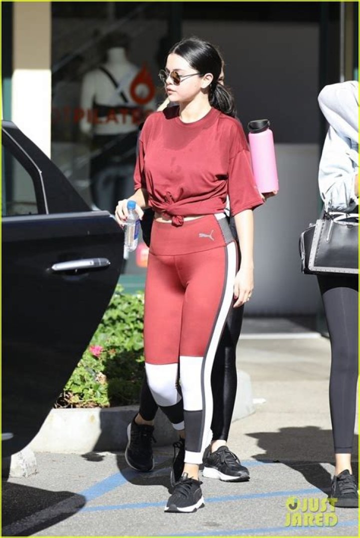 Selena Gomez works up a sweat for Puma - as she models the sportswear giant's new LQD CELL Shatter XT Metal shoe. "This provocative silhouette shatters stereotypes in the gym, the streets, and everywhere in between," the brand said. The new line is available now from puma.com and select retailers. Selena, 27, poses in leggings and gym wear as she shows off the new trainers / sneakers. Editorial use only Please credit Courtesy of Puma/MEGA. 02 Oct 2019 Pictured: Selena Gomez for PUMA LQD CELL Shatter XT Metal. Photo credit: Courtesy of Puma/MEGA TheMegaAgency.com +1 888 505 6342 (Mega Agency TagID: MEGA518365_002.jpg) [Photo via Mega Agency]
