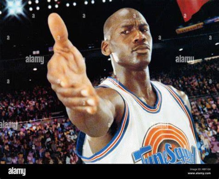 SPACE JAM, Michael Jordan, 1996, &copy; Warner Brothers/courtesy Everett Collection