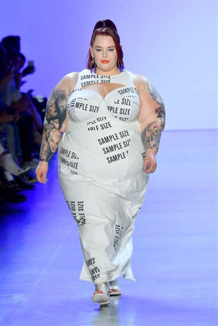 Tess Holliday on the catwalk Chromat 10 show, Runway, Spring Summer 2020, New York Fashion Week, USA - 07 Sep 2019