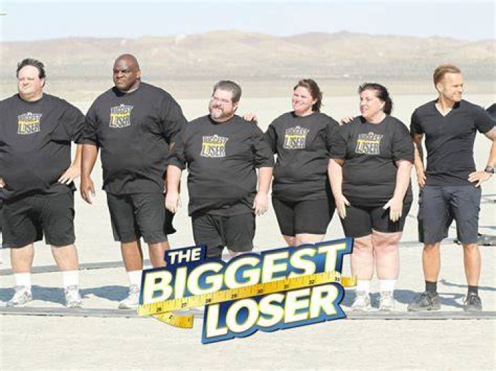 THE BIGGEST LOSER -- "Time for Change" Episode 101 -- Pictured: (l-r) PhiXavier Holms, James DiBattista, Kristi McCart, Domenico Bruggelis, Teri Aguiar, Katarina Bouton, Erica Lugo, Bob Harper, Steve Cook, Megan Hoffman, Robert Richardson II, Dolores Tomorrow, Micah Collum, Kim Emami-Davis -- (Photo by: John Britt/USA Network)