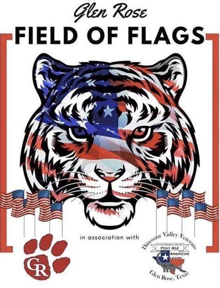 The Field Of Flags Fly Proudly