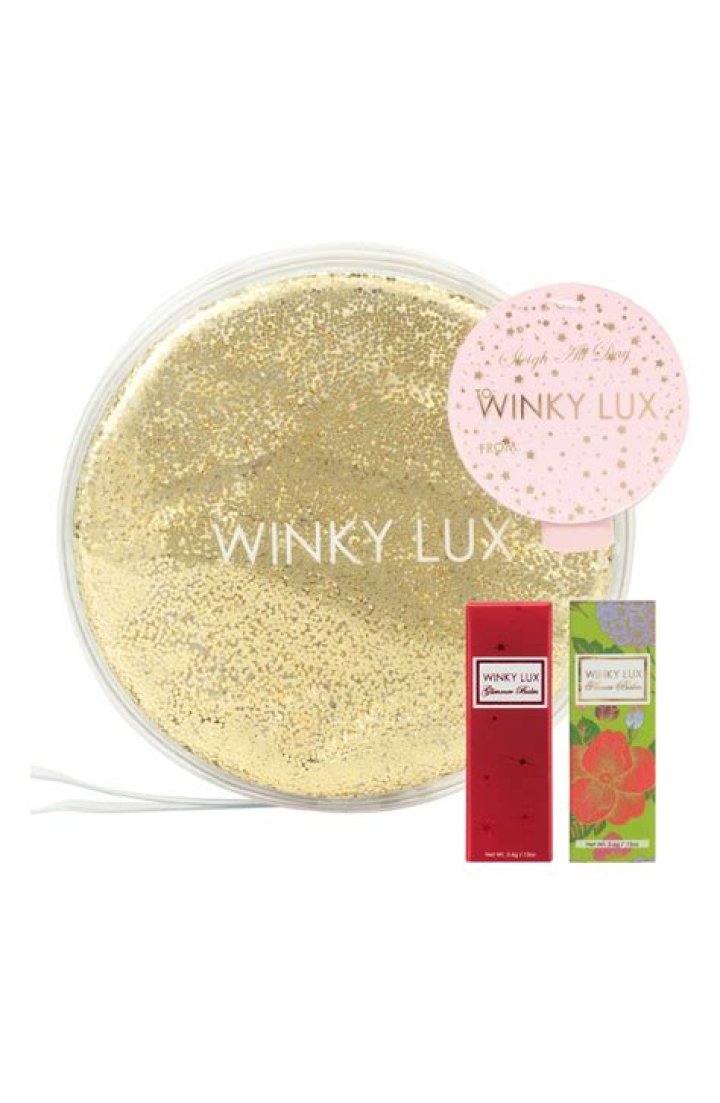Winky Lux Sleigh All Day Full Size Glimmer Balm & Flower Balm Duo, $23.80, Nordstrom